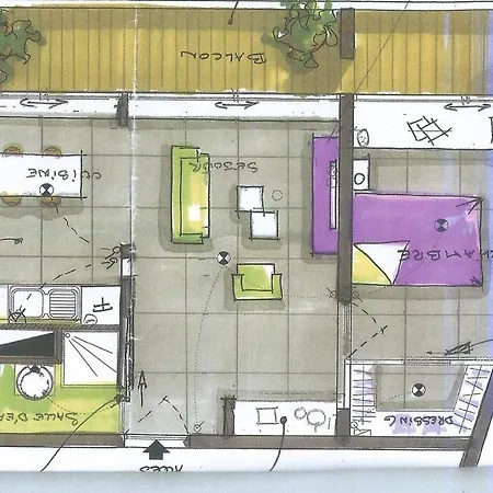 Loft Avec Parking Et Terrasse